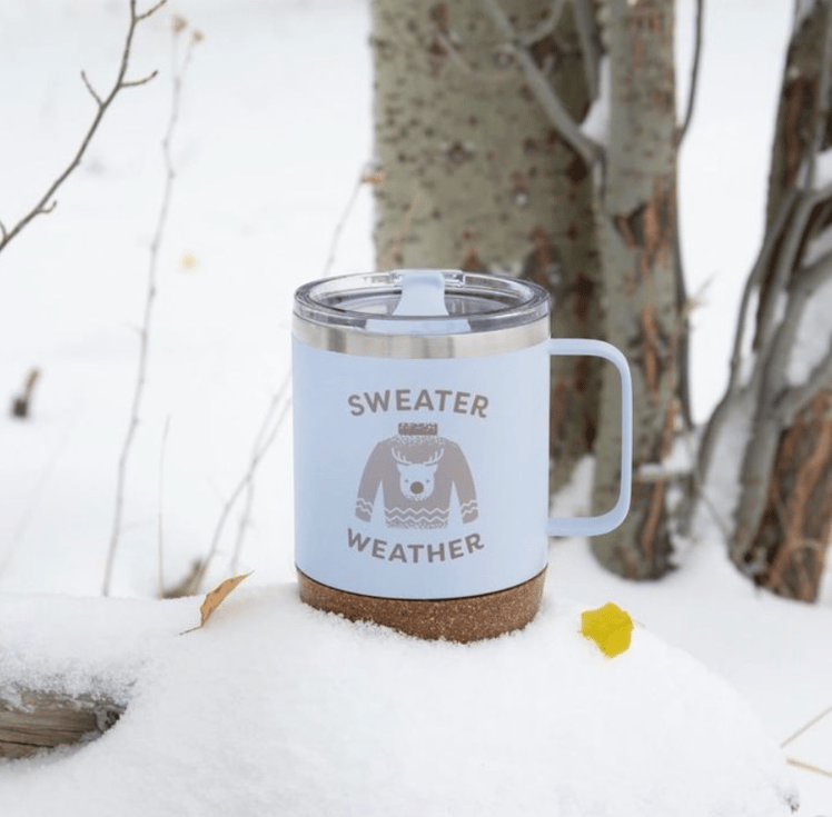 Sweater Weather Branded Tumbler